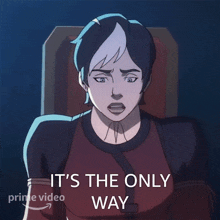 Its The Only Way Cassandra GIF - Its The Only Way Cassandra The Legend Of Vox Machina GIFs