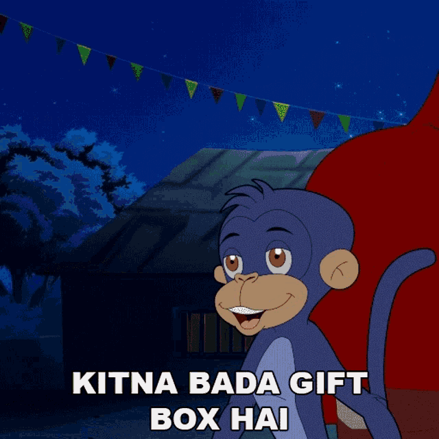 Kitna Bada Gift Box Hai Jaggu GIF - Kitna Bada Gift Box Hai Jaggu Chhota  Bheem - Discover & Share GIFs