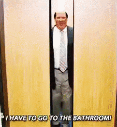 The Office Kevin Malone GIF - The Office Kevin Malone I Have To Go To The Bathroom GIFs