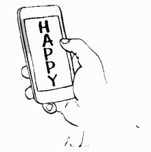 iphone phone swipe swiping right happy