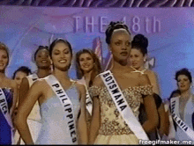 Miss Universe Crowning Moment GIF - Miss Universe Crowning Moment Botswana GIFs