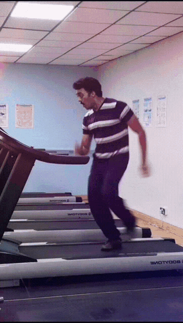 Treadmill outlet dance routine