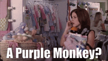 One Tree Hill A Purple Monkey GIF - One Tree Hill A Purple Monkey Purple Monkey GIFs