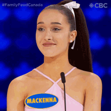 Yup Mackenna GIF - Yup Mackenna Family Feud Canada GIFs