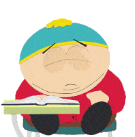 Tired Eric Cartman Sticker - Tired Eric Cartman South Park Stickers
