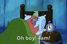 Oh Boy Patrick GIF - Oh Boy Patrick Waking Up GIFs