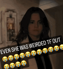 Mabel Weirded Out Selena Only Murders Meme GIF - Mabel Weirded Out Selena Only Murders Meme GIFs