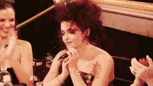 Bow Thank You Youre Welcome Helena Bonham Carter GIF - Bow Thank You Youre Welcome Helena Bonham Carter GIFs