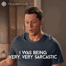 I Was Being Very Very Sarcastic Patrick GIF - I Was Being Very Very Sarcastic Patrick Patrick Brewer GIFs