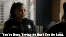 Station19 Vic Hughes GIF - Station19 Vic Hughes Youve Been Trying So Hard For So Long GIFs