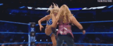 Charlotte Flair Kick GIF - Charlotte Flair Kick Natalya GIFs