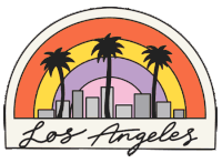 Los Angeles La Sticker