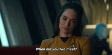 When Did You Two Meet Captain Batel GIF