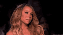 Mariah Carey Chorando Cheia De Emoção E Lágrimas GIF