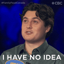 I Have No Idea Family Feud Canada GIF - I Have No Idea Family Feud Canada I Have No Clue GIFs