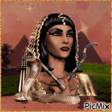Queen Cleopatra Cleopatra GIF - Queen Cleopatra Cleopatra Snake GIFs