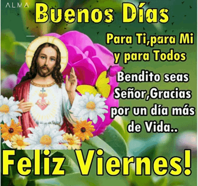 Feliz Viernes Jesus Christ GIF feliz viernes gif Feliz Viernes Jesus Christ GIF