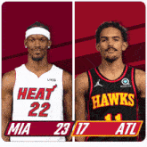 Miami Heat (23) Vs. Atlanta Hawks (17) First-second Period Break GIF - Nba Basketball Nba 2021 GIFs