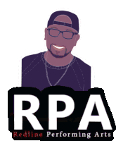 Redline Performing Arts Rpa Sticker - Redline Performing Arts Rpa Alonzo Ramont Stickers