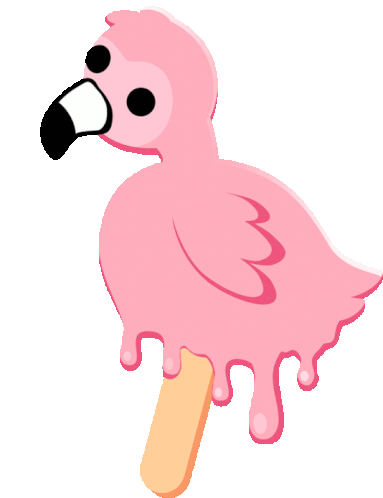 Flim Flamingo Sticker - Flim Flamingo Stickers