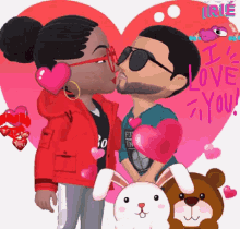 Love You To The Moon And Back I Love You GIF - Love You To The Moon And Back I Love You Kiss GIFs