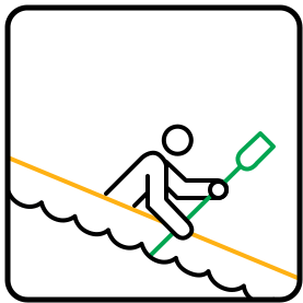 Canoe Slalom Olympics Sticker - Canoe Slalom Olympics Stickers