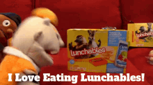 Sml Junior GIF - Sml Junior I Love Eating Lunchables GIFs