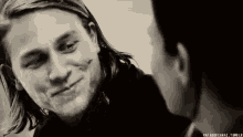 Charlie Hunnam, You Are Even Cute With A Shirt On. GIF - Sonsof Anarchy Charlie Hunnam GIFs
