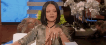 Wink Rihanna GIF - Wink Rihanna Eyeroll GIFs