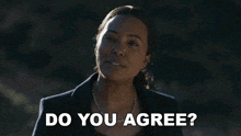 Do You Agree Dr Tara Lewis GIF - Do You Agree Dr Tara Lewis Criminal Minds GIFs