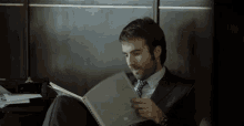 Reading Getting Information GIF - Reading Getting Information Paperwork GIFs