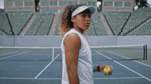 Naomi Osaka Tennis GIF - Naomi Osaka Tennis Shh GIFs