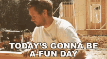 Todays Gonna Be A Fun Day Brandon Lay GIF - Todays Gonna Be A Fun Day Brandon Lay Today Will Be Fun GIFs