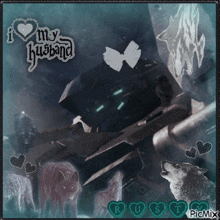 a picture that says i love my husband
