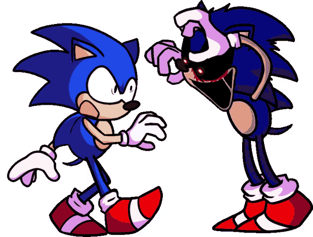 Sonic the sonic exe confronting yourself thing