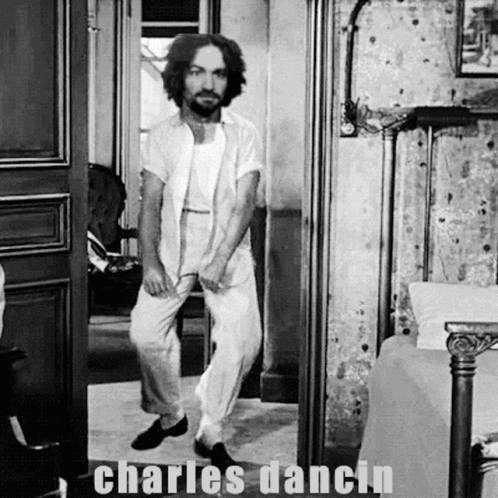 Manson Charles Manson GIF - Manson Charles Manson Dancing - Discover &  Share GIFs