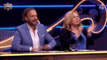 clap carlo boszhard loretta schrijver the masked singer bravo