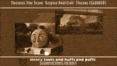 a poster for thomas the train engine roll call theme