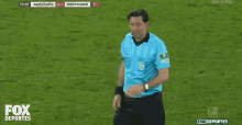 shocked referee