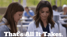 Greys Anatomy Amelia Shepherd GIF - Greys Anatomy Amelia Shepherd Thats All It Takes GIFs