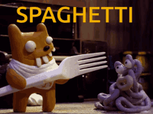 Spaghetti Fork GIF