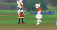 scorbunny cinderace pokemon cute jump