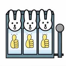 slotmachine slot rabbit gag game
