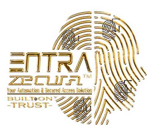 Entra Zecura Built On Trust Sticker - Entra Zecura Built On Trust Secured Access Solution Stickers