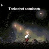 a screenshot of a game with the words tankednet accolades