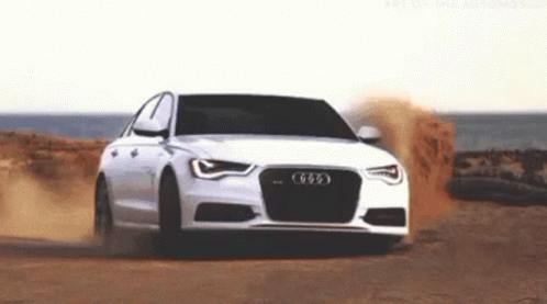 Audi White Car GIF - Audi White Car Car GIFs
