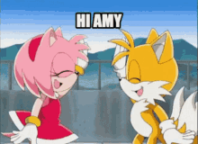 Miles Tails Power And Amy Rose GIF - Miles Tails Power And Amy Rose GIFs