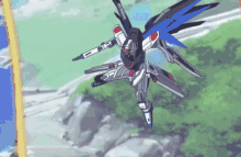 Freedom Gundam Gundam GIF - Freedom Gundam Gundam Freedom Gundam Dodge GIFs