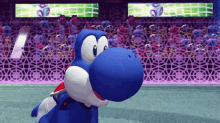 Mario Strikers Battle League Yoshi GIF - Mario Strikers Battle League Yoshi Throwing Fit GIFs
