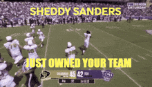Shedeur Shedeur Sanders GIF - Shedeur Shedeur Sanders Sheddy GIFs